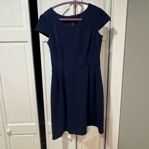 Enfocus Studio Navy Mini Dress